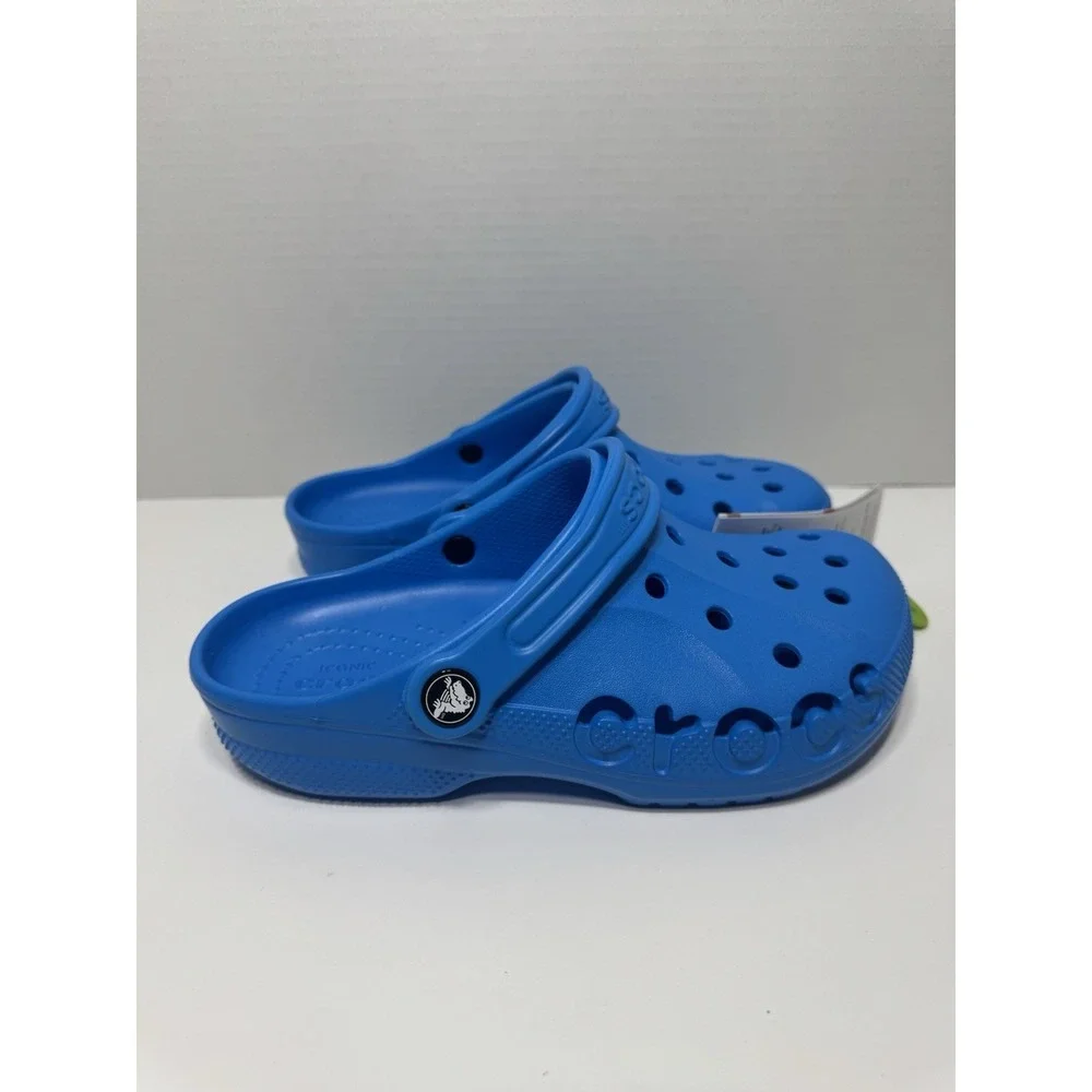 NEW Crocs Unisex-Child Baya‎ Clog, Ocean/Ocean, Size C11 Children